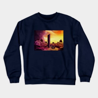 2001 A SPACE ODYSSEY - Admiring the Monolith Crewneck Sweatshirt